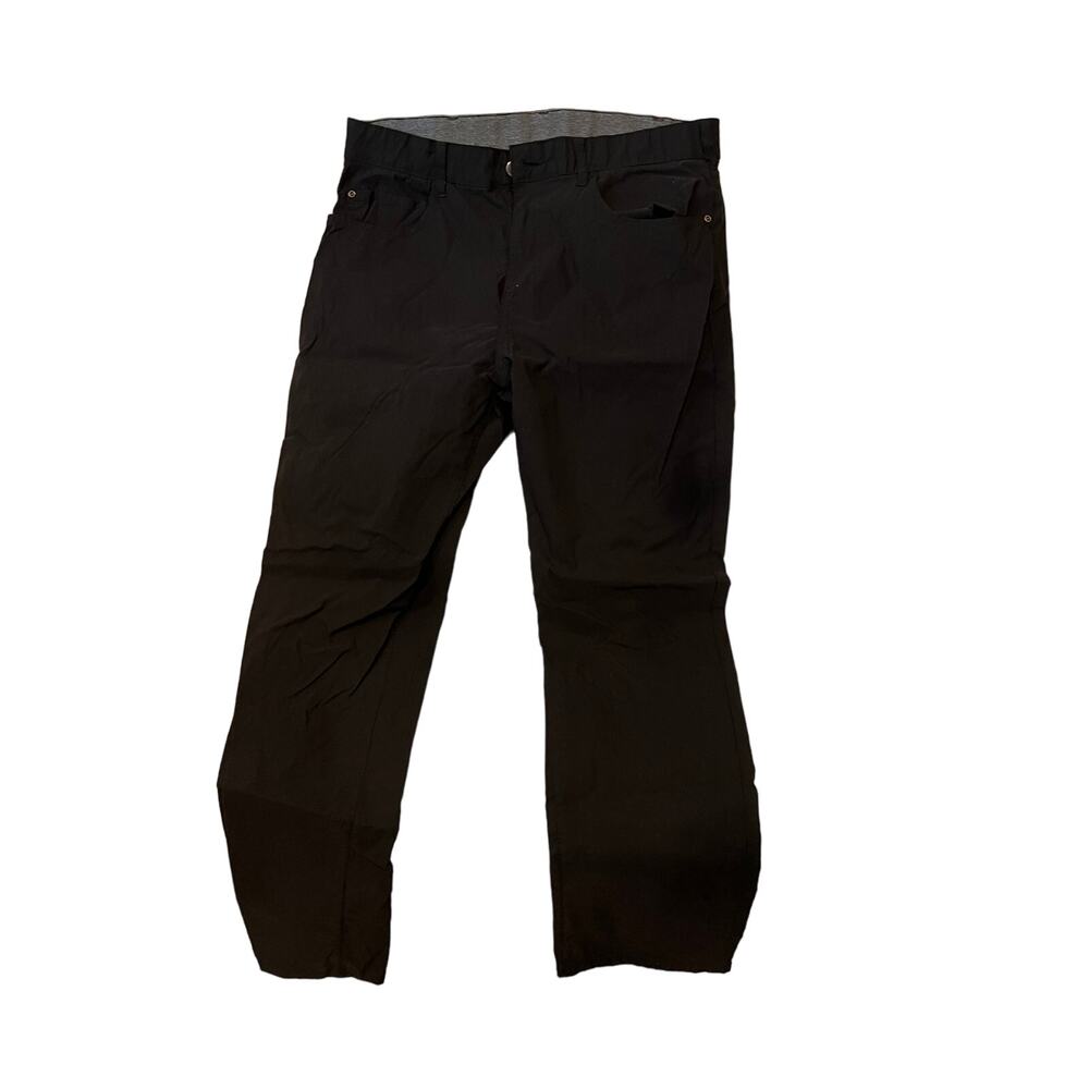 Denali Straight Fit Black Chinos Mens 34x30